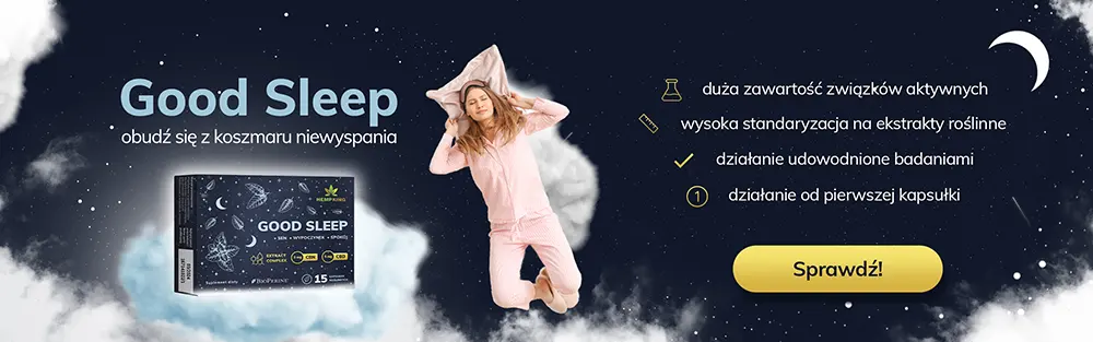 banner good sleep kapsułki na uspokojenie i lepszy nastrój